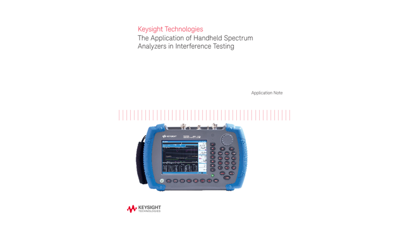 Applications of Handheld Spectrum Analyzers